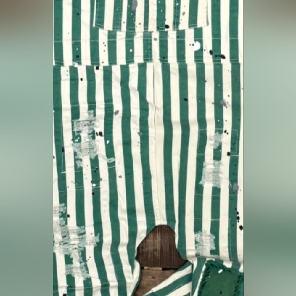 NEW Jaded Gypsy Endless Travels Overalls - Emerald - Picture 6 of 6